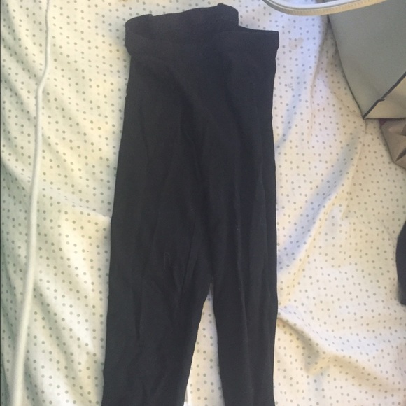 Simple Black Leggings