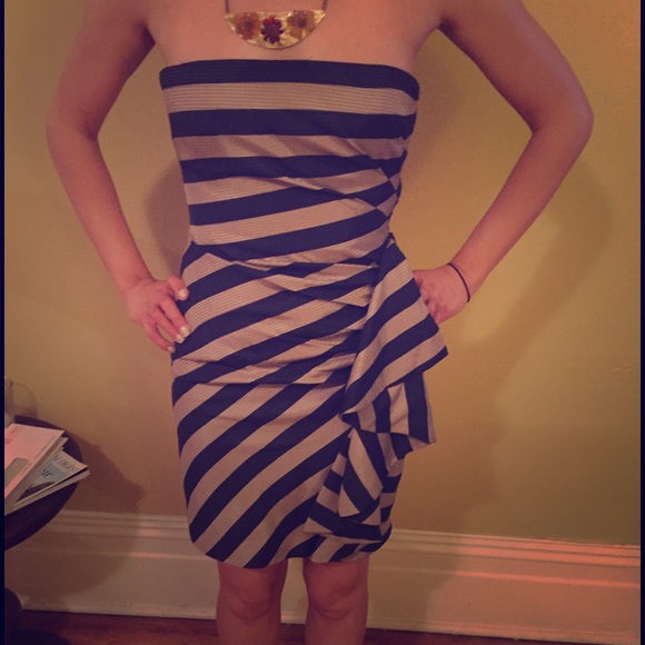 BGBG MAXAZRIA cocktail strapless mini dress size 0