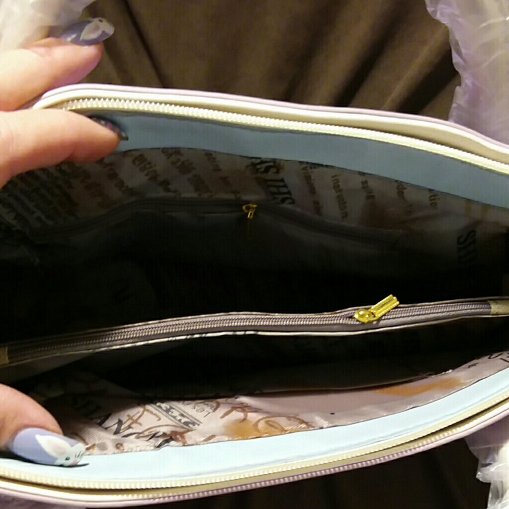 3 piece Light purple fashion handbags - Picture 3 of 7