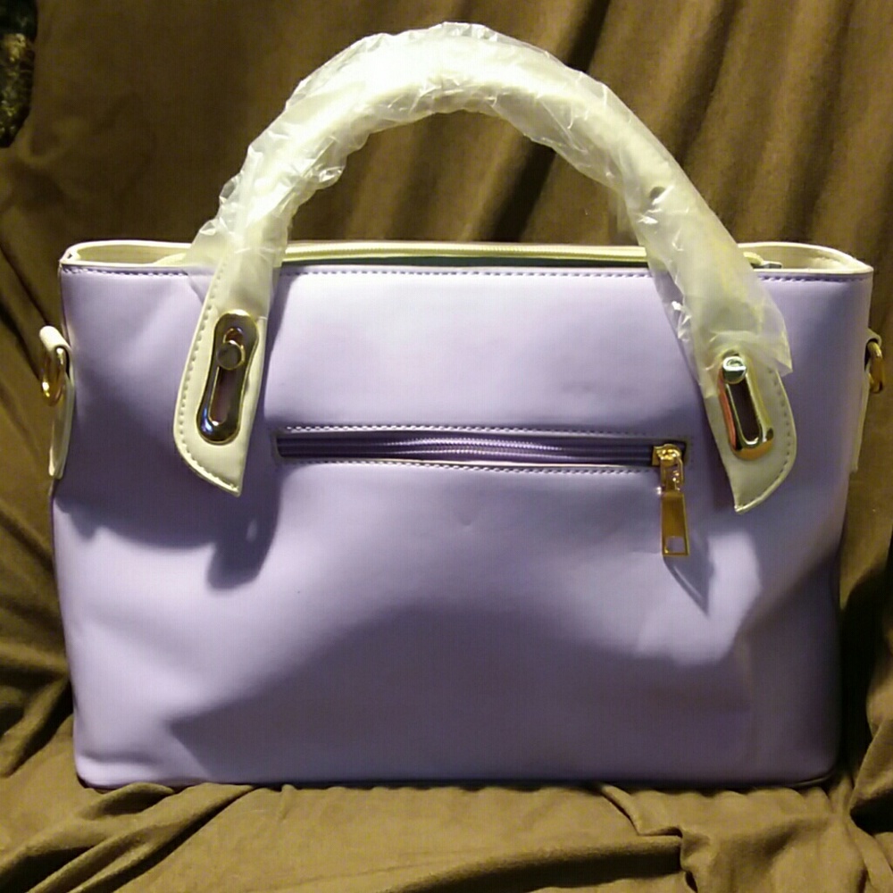 3 piece Light purple fashion handbags - Picture 4 of 7