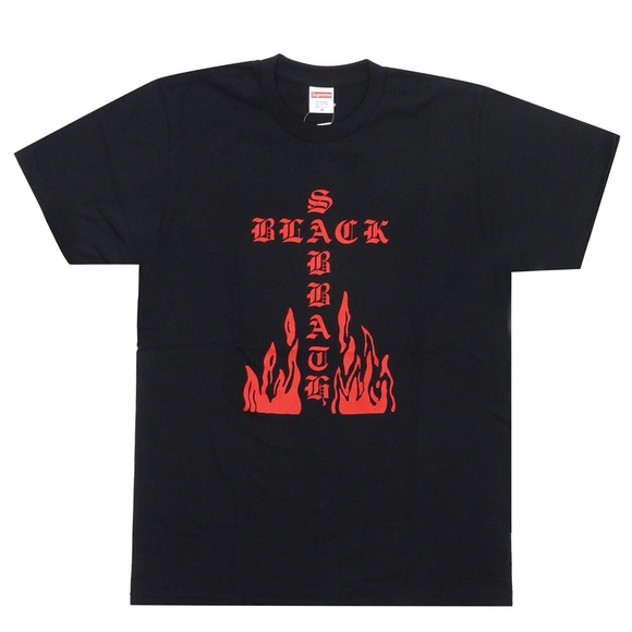 supreme black sabbath tee