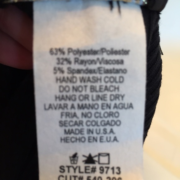 BLACK LACEUP DRESS - Picture 2 of 2