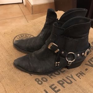 Handmade vintage western Chelsea boot