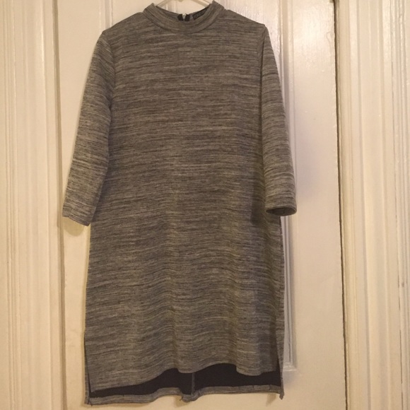 Gray Shift Dress