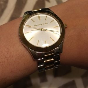 Michael Kors Gold/Silver Watch