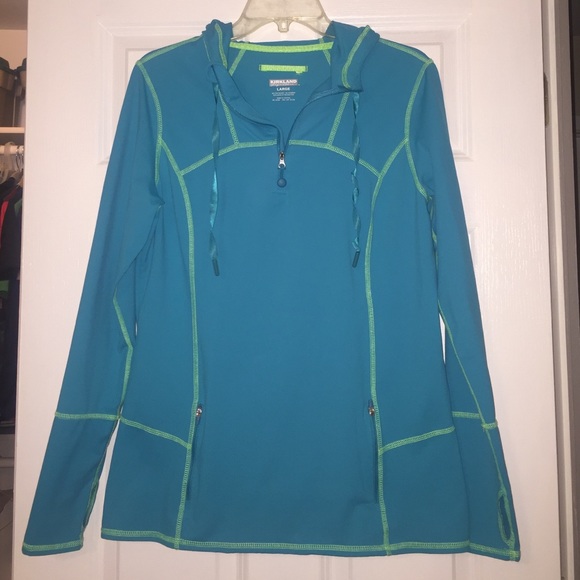 Teal sweatshirt