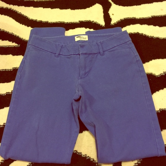 Old Navy The Diva Blue Skinny Ankle Pants- Size 2!