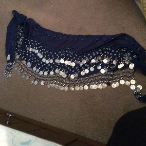 Belly dancing skirt