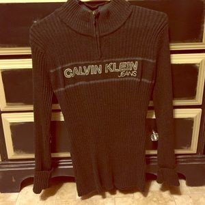 Calvin Klein Jeans Half Zip Sweater, Size Large❤️