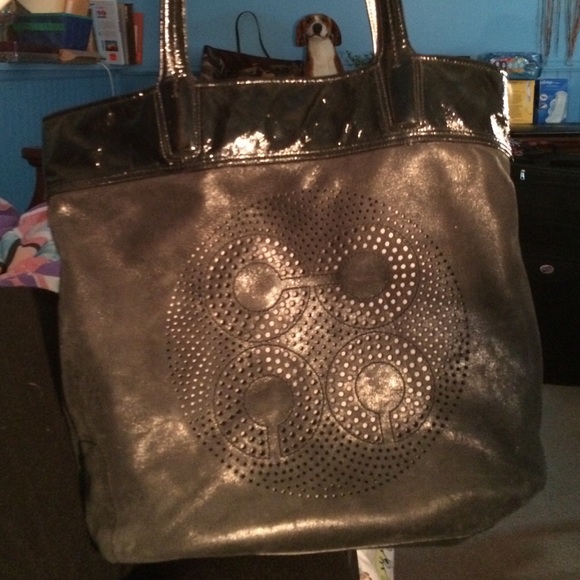 Large coach tote