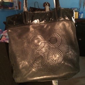 Large coach tote