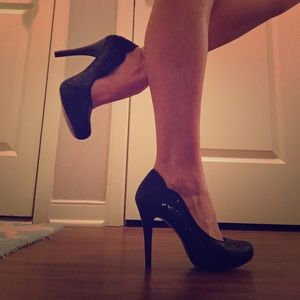 High heel shoes