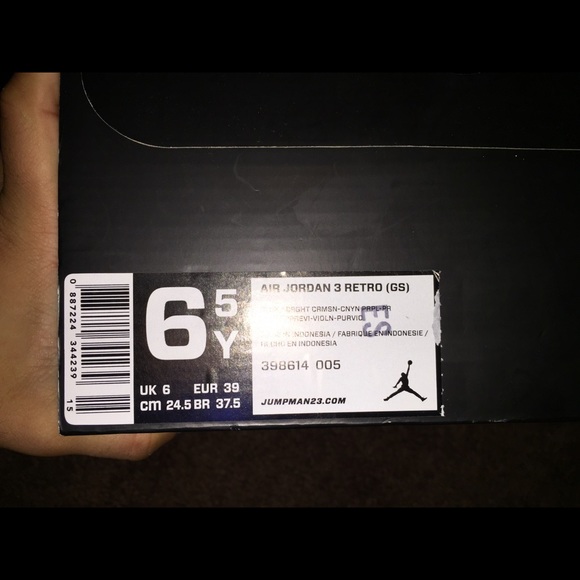 Jordan GS Crimson 3\'s