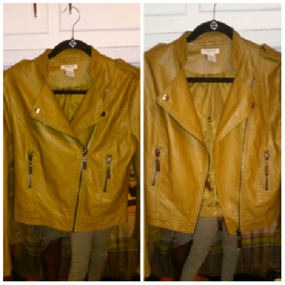 BUNDLE 4 CHRISTINA LEATHER MOTO JACKET W/MK PANTS