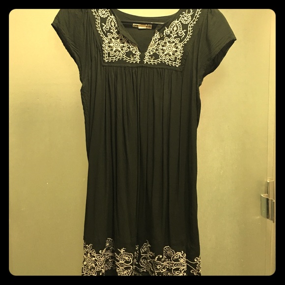 One Clothing-Cute boho blouse/ mini dress