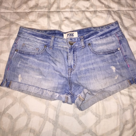 Light denim Victoria's Secret PINK Shorts