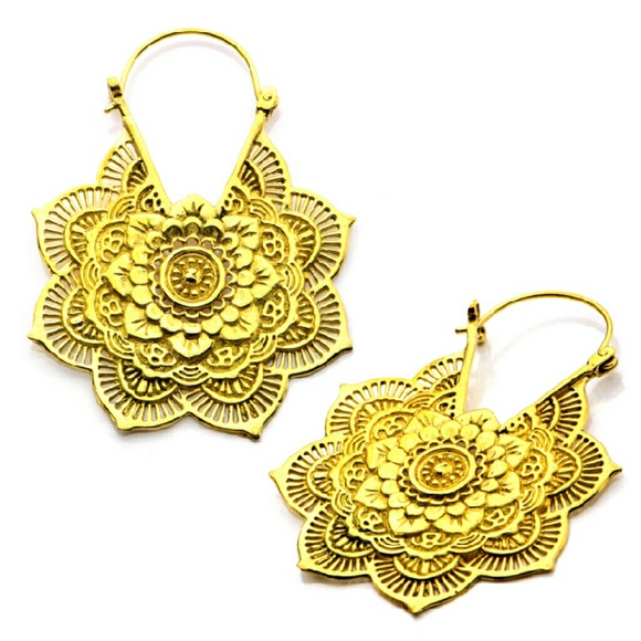 Italian Brass Ear Hangers