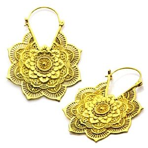 Italian Brass Ear Hangers