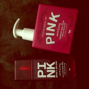 Victoria's Secret body mist and body lotion