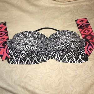 Brand new strapless swimsuit