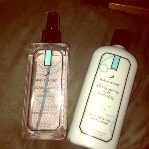 Victoria's Secret "Girls Night" body spray&lotion