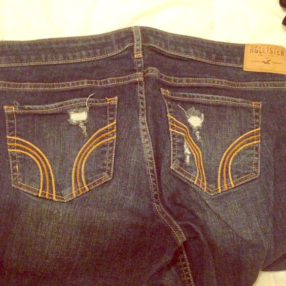 Worn Hollister Skinny Jeans