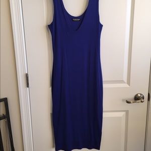 🎀 Blue deep-v dress 👗