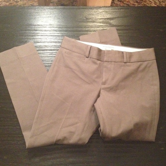 Banana Republic Sloan fit ankle dress khakis