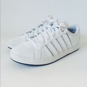 K Swiss Women Classic Court Style white sneakers