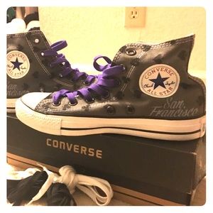 Converse - Custom High Tops.