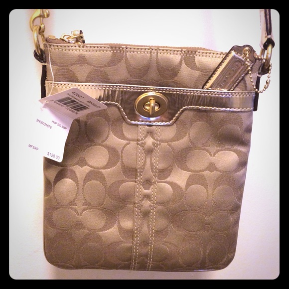 New Authentic Coach Cross body Bag