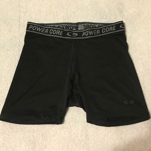 Black Power Core Shorts