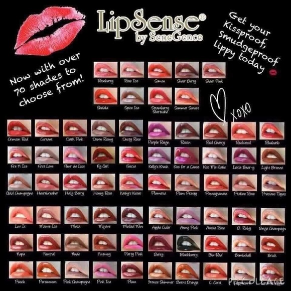 LipSence! Yes, it's true. Stays ALL day!