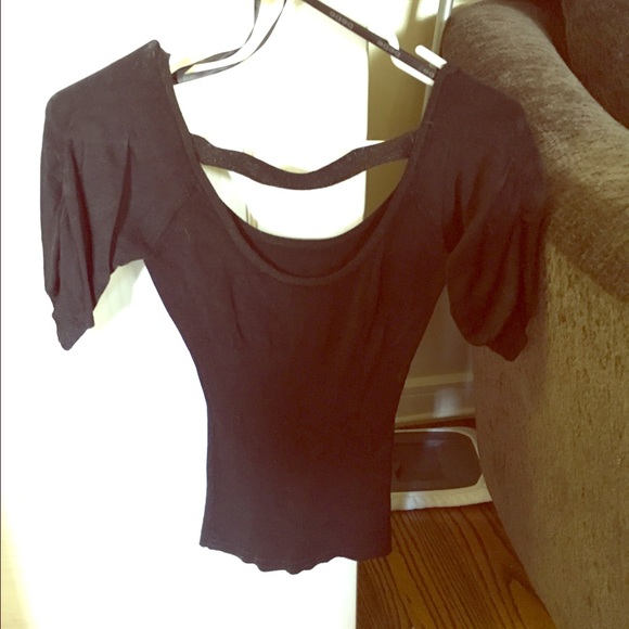 Black Bebe Top
