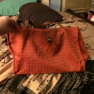 Large Orange Kate Spade Tote