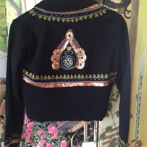 French Connection crop cardigan Large