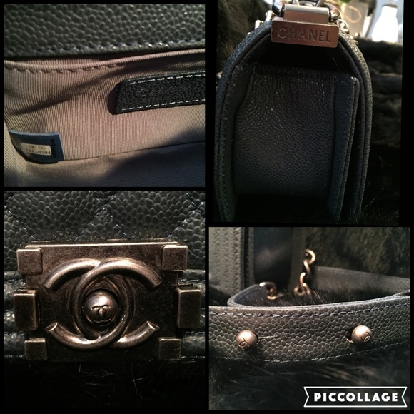 Le Boy Lamb skin Quilted Crossbody - Picture 4 of 4