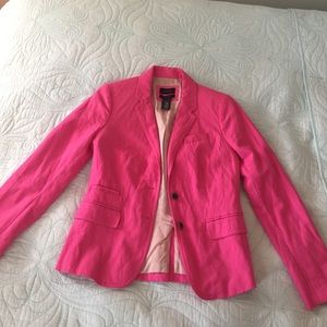 J Crew pink blazer size 2