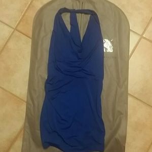 BCBG Blue Dress