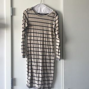 Spring stripped dress