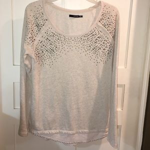 Maurice longsleeve beaded sweatshirt