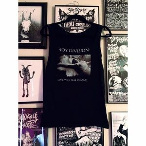 Up cycled band tee
