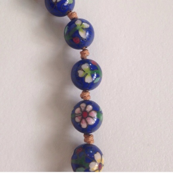 Vintage Hand Tied Necklace