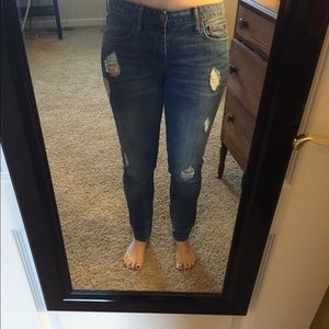 Gap Always Skinny distressed jeans