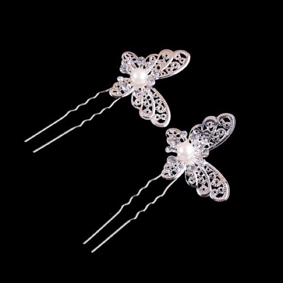 Hairpins Lovely Butterfly Hair Jewelry - Picture 2 of 2