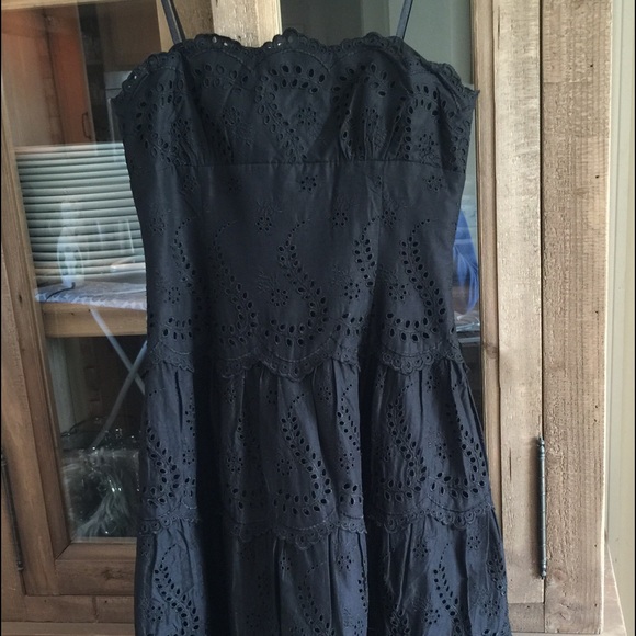 BCBGMaxazria Dress, black, strapless, beautiful!