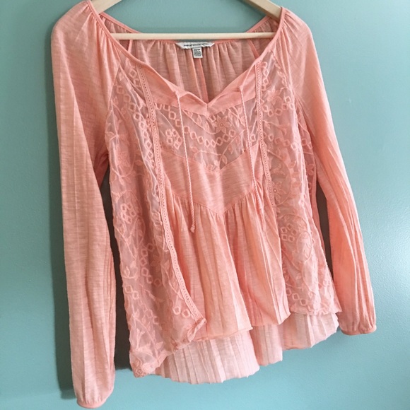 ❌SOLD❌ AEO Boho Hi-Lo Top - Picture 4 of 4