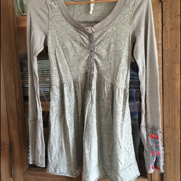 NWT Free People Tunic shirt, super cute