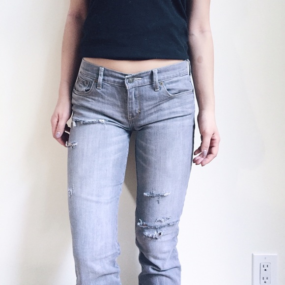 Abercrombie & Fitch Grey Denim Jeans