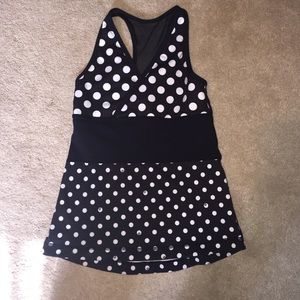 Lululemon polka dot tank